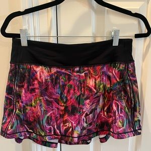Lululemon Pace Rival Mid Rise Skirt